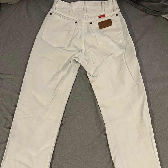 Wrangler Off-White Denim Jeans - Picture 1 of 7